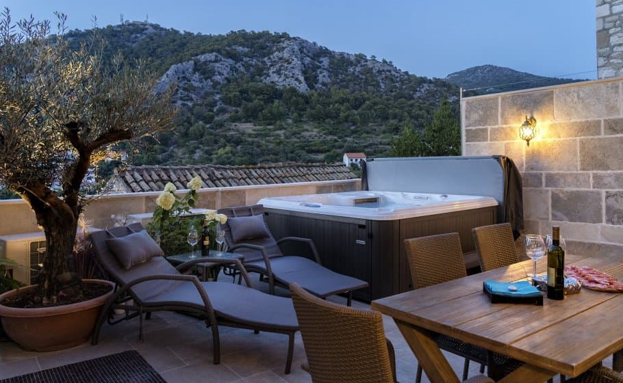 Villa Hvar bedroom suite