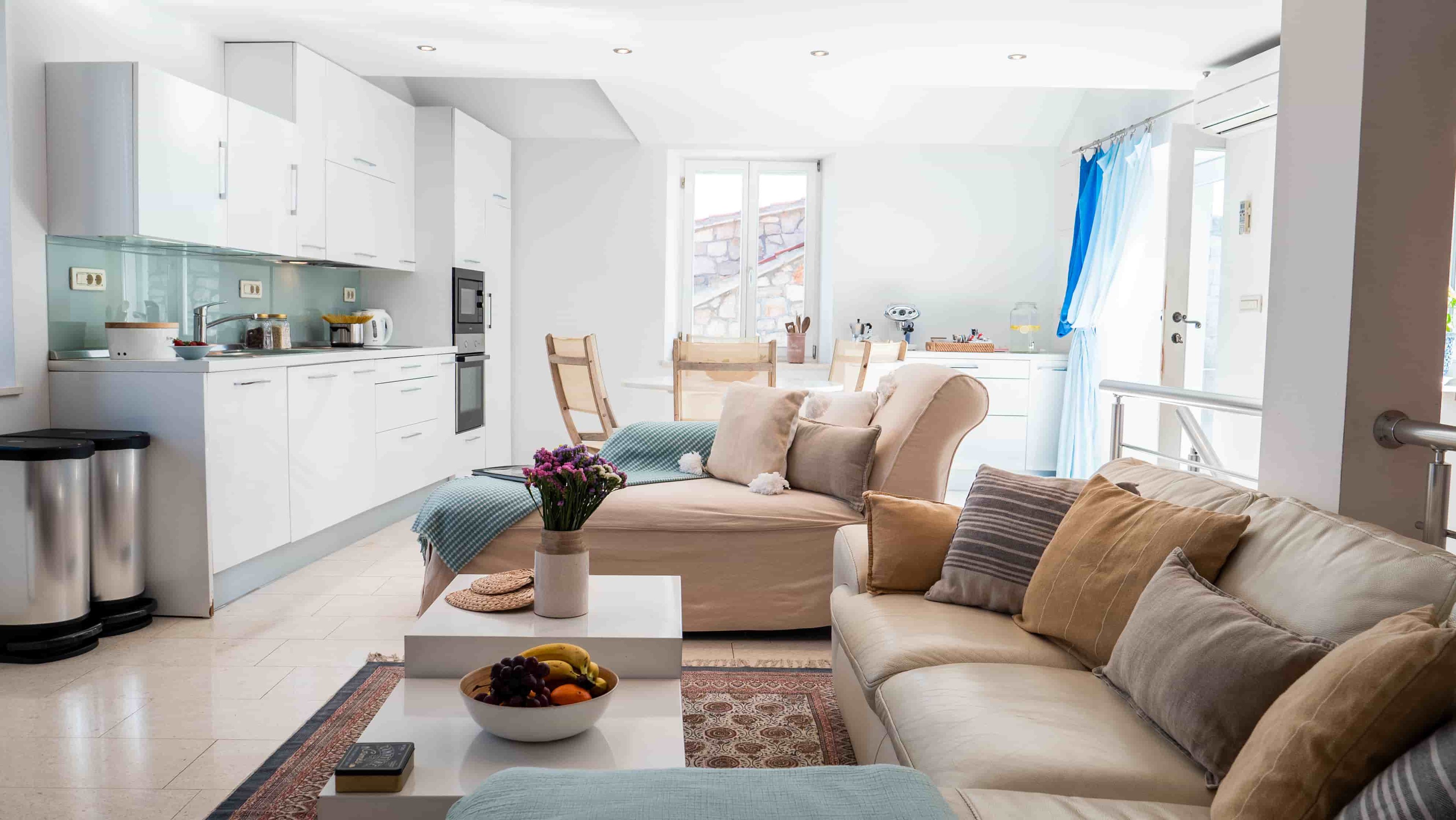 Villa Fortica living room