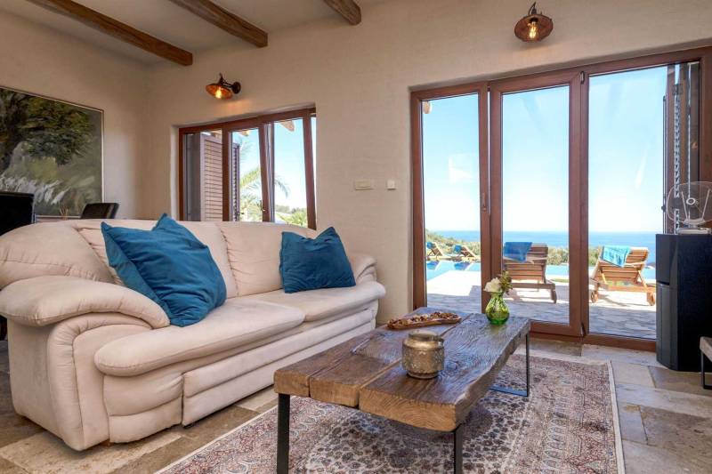 Villa living room interior