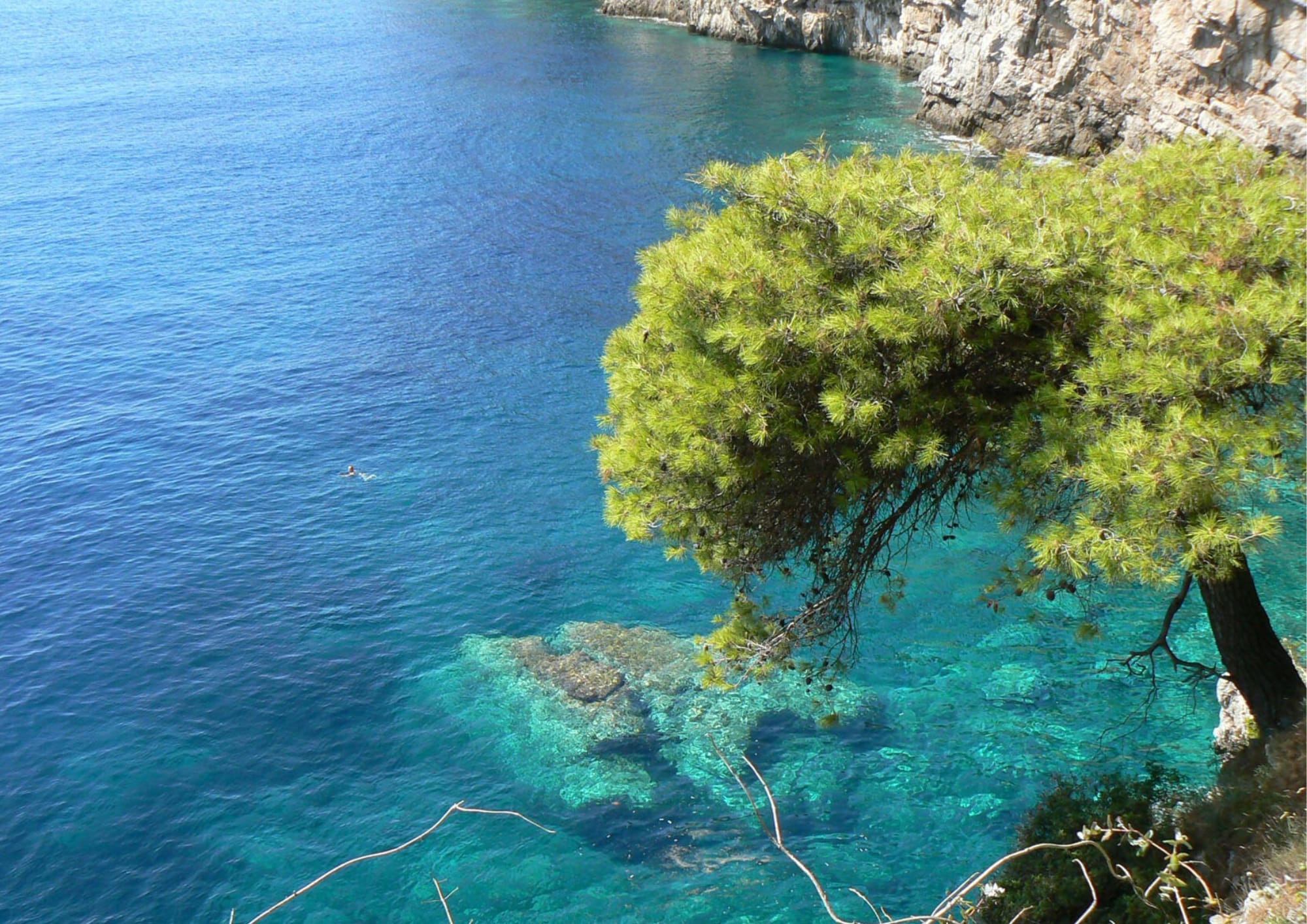 Nature and turqiouse waters